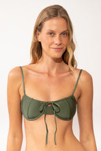 Laden Sie das Bild in den Galerie-Viewer, Gallery: Rio De Sol Oberteil Top Shimmer-Croco Balconet-Tie