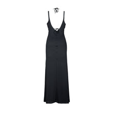 Laden Sie das Bild in den Galerie-Viewer, Product Back: Rio De Sol Strandkleid Black Saida Yara