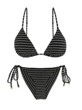 Laden Sie das Bild in den Galerie-Viewer, Product Front: Rio De Sol Set Set Linea-Black Lia Cheeky-Tie