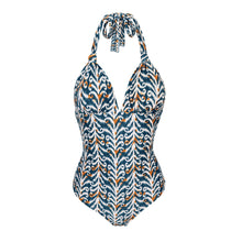 Laden Sie das Bild in den Galerie-Viewer, Product Front: Rio De Sol Badeanzug Ikat Mel-Op