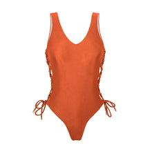 Laden Sie das Bild in den Galerie-Viewer, Product Front: Rio De Sol Badeanzug Paprica Zoe
