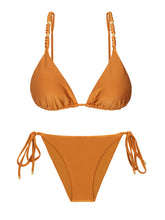 Laden Sie das Bild in den Galerie-Viewer, Product Front: Rio De Sol Set Set Shimmer-Nocciola Lia-Noa Lacinho