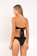 Laden Sie das Bild in den Galerie-Viewer, Model Back: Rio De Sol Unterteil Bottom Shimmer-Black Leblon