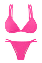 Laden Sie das Bild in den Galerie-Viewer, Product Front: Rio De Sol Set Set Malibu-Rosa Tri-Duo Rio-Duo