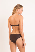 Laden Sie das Bild in den Galerie-Viewer, Model Back: Rio De Sol Unterteil Bottom Shimmer-Coffee Essential-Comfy