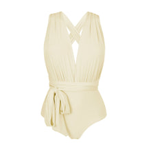 Laden Sie das Bild in den Galerie-Viewer, Product Front: Rio De Sol Badeanzug Off-White Marina