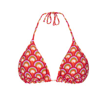 Laden Sie das Bild in den Galerie-Viewer, Product Front: Rio De Sol Oberteil Top Floral-Scales Tri-Inv