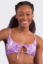 Laden Sie das Bild in den Galerie-Viewer, Gallery: Rio De Sol Oberteil Top Trail-Purple Tank-Tie