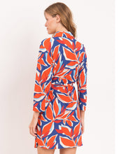 Laden Sie das Bild in den Galerie-Viewer, Image 07: Rio De Sol Hemdblusenkleid Leaves Chemise