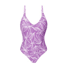 Laden Sie das Bild in den Galerie-Viewer, Product Front: Rio De Sol Badeanzug Trail-Purple Hype