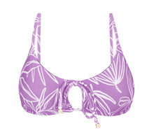 Laden Sie das Bild in den Galerie-Viewer, Product Front: Rio De Sol Oberteil Top Trail-Purple Tank-Tie
