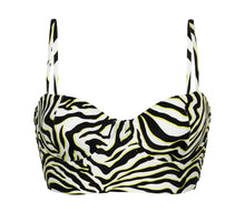 Laden Sie das Bild in den Galerie-Viewer, Product Front: Rio De Sol Oberteil Top Wild-Black Balconet-Anna