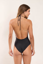 Laden Sie das Bild in den Galerie-Viewer, Model Back: Rio De Sol Badeanzug Nero Magda