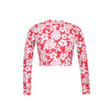 Laden Sie das Bild in den Galerie-Viewer, Product Front: Wednesday In Hawaii By Rio De Sol Oberteil Top Pua-Hibiscus Reef