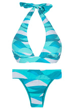 Laden Sie das Bild in den Galerie-Viewer, Product Front: Rio De Sol Set Set Mayaguana Halter-Cos Rio-Cos