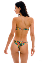 Laden Sie das Bild in den Galerie-Viewer, Model Back: Rio De Sol Oberteil Top Lis Bandeau-Pli