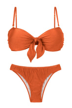 Laden Sie das Bild in den Galerie-Viewer, Product Front: Rio De Sol Set Set Paprica Bandeau-No Essential
