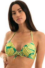 Laden Sie das Bild in den Galerie-Viewer, Gallery: Rio De Sol Oberteil Top Banana Yellow Balconet