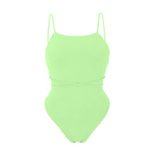 Laden Sie das Bild in den Galerie-Viewer, Product Front: Rio De Sol Badeanzug Sand-Menta Adele