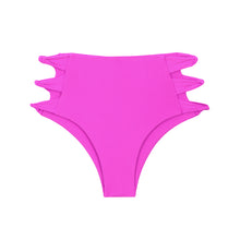 Laden Sie das Bild in den Galerie-Viewer, Product Front: Rio De Sol Unterteil Bottom Vita-Pink High-Waist-Spin