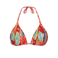 Laden Sie das Bild in den Galerie-Viewer, Product Back: Rio De Sol Oberteil Top Floral-Scales Tri-Inv