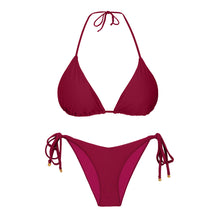 Laden Sie das Bild in den Galerie-Viewer, Product Front: Rio De Sol Set Set Touch-Carmim Tri-Inv Amora