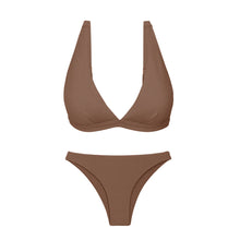Laden Sie das Bild in den Galerie-Viewer, Product Front: Rio De Sol Set Set Sand-Cappuccino Alba Leblon