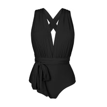 Laden Sie das Bild in den Galerie-Viewer, Product Front: Rio De Sol Badeanzug Nero Marina