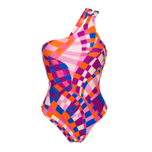Laden Sie das Bild in den Galerie-Viewer, Product Front: Rio De Sol Badeanzug Funny Santorini
