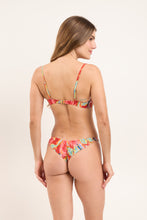 Laden Sie das Bild in den Galerie-Viewer, Model Back: Rio De Sol Oberteil Top Sea-Bloom Bandeau-Joy