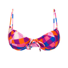 Laden Sie das Bild in den Galerie-Viewer, Product Front: Rio De Sol Oberteil Top Funny Balconet-Tie