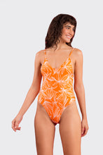 Laden Sie das Bild in den Galerie-Viewer, Image 04: Rio De Sol Badeanzug Trail-Orange Hype