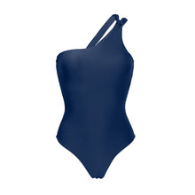 Laden Sie das Bild in den Galerie-Viewer, Product Front: Rio De Sol Badeanzug Navy Santorini