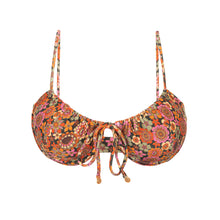Laden Sie das Bild in den Galerie-Viewer, Product Front: Rio De Sol Oberteil Top Bouquet Balconet-Tie