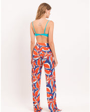 Laden Sie das Bild in den Galerie-Viewer, Image 07: Rio De Sol Strandhosen Leaves Wide Pants