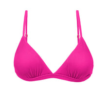 Laden Sie das Bild in den Galerie-Viewer, Product Front: Rio De Sol Oberteil Top Cotele-Amaranto Tri-Fixo