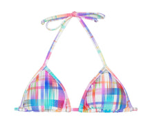 Laden Sie das Bild in den Galerie-Viewer, Product Front: Rio De Sol Oberteil Soutien Plaid Micro