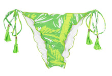 Laden Sie das Bild in den Galerie-Viewer, Product Front: Rio De Sol Unterteil Bottom Green-Palms Frufru