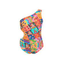 Laden Sie das Bild in den Galerie-Viewer, Product Front: Rio De Sol Mädchen-Badeanzug Love-Trip Maeve-Kids