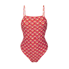 Laden Sie das Bild in den Galerie-Viewer, Product Front: Rio De Sol Badeanzug Floral-Scales Adele