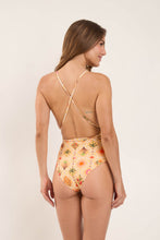 Laden Sie das Bild in den Galerie-Viewer, Model Back: Rio De Sol Badeanzug Mosaico New Vegas