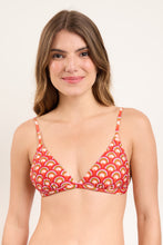 Laden Sie das Bild in den Galerie-Viewer, Gallery: Rio De Sol Oberteil Top Floral-Scales Tri-Fixo