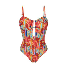 Laden Sie das Bild in den Galerie-Viewer, Product Front: Rio De Sol Badeanzug Sea-Bloom Sara-Op