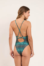 Laden Sie das Bild in den Galerie-Viewer, Model Back: Rio De Sol Badeanzug Brisa Sunny