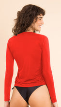 Laden Sie das Bild in den Galerie-Viewer, Image 10: Rio De Sol Oberteil Rouge Rash-Guard