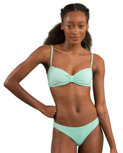 Laden Sie das Bild in den Galerie-Viewer, Gallery: Rio De Sol Set Set Malibu-Menta Bandeau-Duo Essential