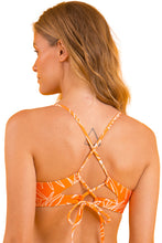 Laden Sie das Bild in den Galerie-Viewer, Image 07: Rio De Sol Oberteil Top Trail-Orange Tank-Tie