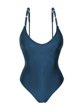 Laden Sie das Bild in den Galerie-Viewer, Product Front: Rio De Sol Badeanzug Shimmer-Shark Hype-Noa