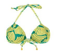 Laden Sie das Bild in den Galerie-Viewer, Product Front: Rio De Sol Oberteil Top Banana Yellow Balconet