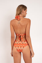 Laden Sie das Bild in den Galerie-Viewer, Model Back: Rio De Sol Badeanzug Maracai Mel-Op